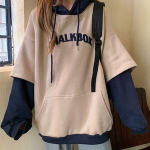 Two Piece Hoodie With lettering